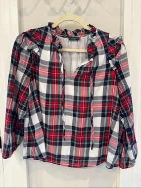 VINEYARD VINES Plaid Pop-Over Shirt (XXS)